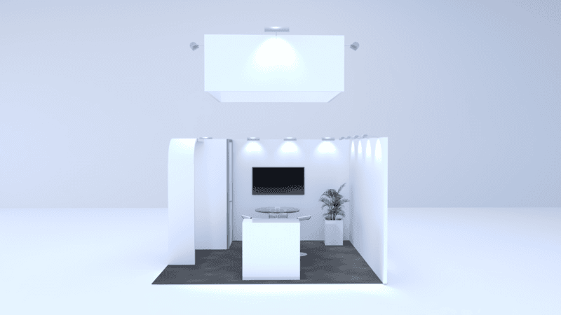 Messestand Dubai 4x4m | Messebauer Berlin