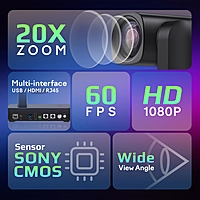 P20F4 4K Professional PTZ Conference Camera