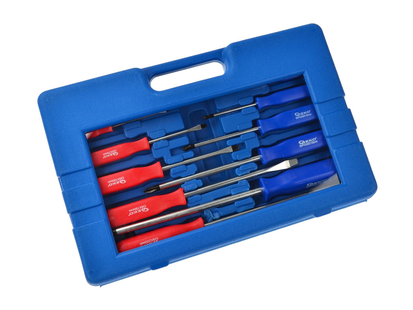 Engineers Mechanics Screwdriver Set 12pcs CrV G30585 GEKO Engineers Mechanics Screwdriver Set 12pcs CrV G30585 GEKO