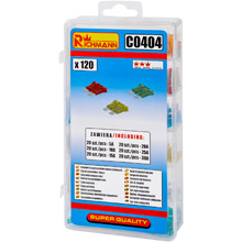 AUTOMOTIVE FUSES 120PCS RICHMANN C0404
