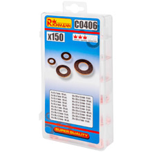 Copper washers set 150 pcs C0406 RICHMANN Copper washers set 150 pcs C0406 RICHMANN
