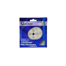 Circular saw blade 115x 22,2x 40T G00101 GEKO Circular saw blade 115x 22,2x 40T G00101 GEKO