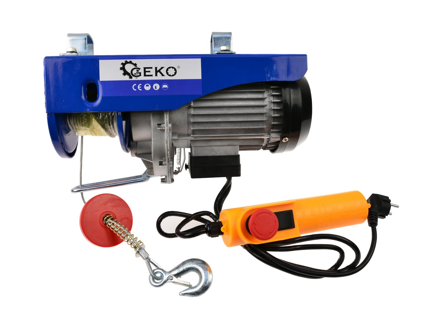 Electric Wire Rope Hoist 400/800kg G01089 GEKO Electric Wire Rope Hoist 400/800kg G01089 GEKO