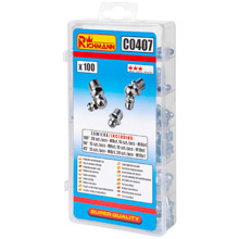 Set of 100 grease nipples. C0407 RICHMANN Set of 100 grease nipples. C0407 RICHMANN