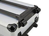 Tool set with ratchet wrench alum case 187 pcs Geko G10856