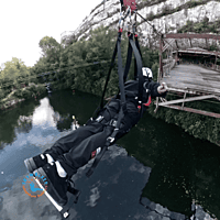 Superman Zipline Harness