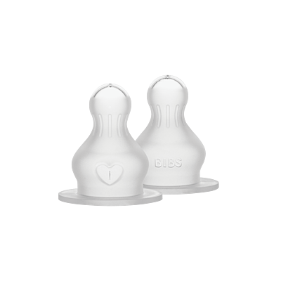 Bibs Bottle Nipple 2 Pack Silicone Slow Flow Bibs Bottle Nipple 2 Pack Silicone Slow Flow