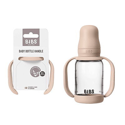 BIBS Baby Bottle Handle Blush BIBS Baby Bottle Handle Blush
