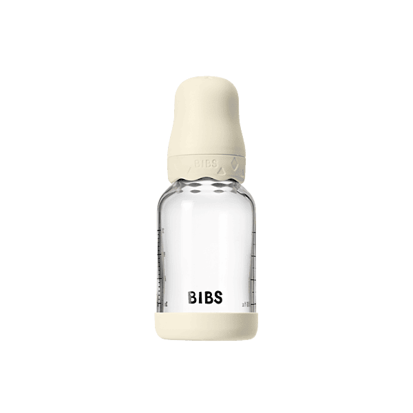 Bibs Glass Baby Boheme Bottle Round Latex 1 pack 120ml Slow Flow Ivory Bibs Glass Baby Boheme Bottle Round Latex 1 pack 120ml Slow Flow Ivory