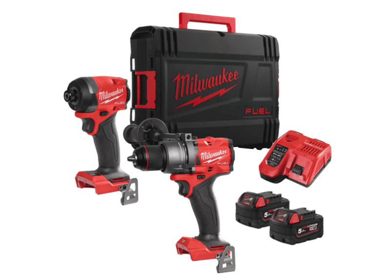 Акумулаторски сет дупчалка + ударен одвртувач