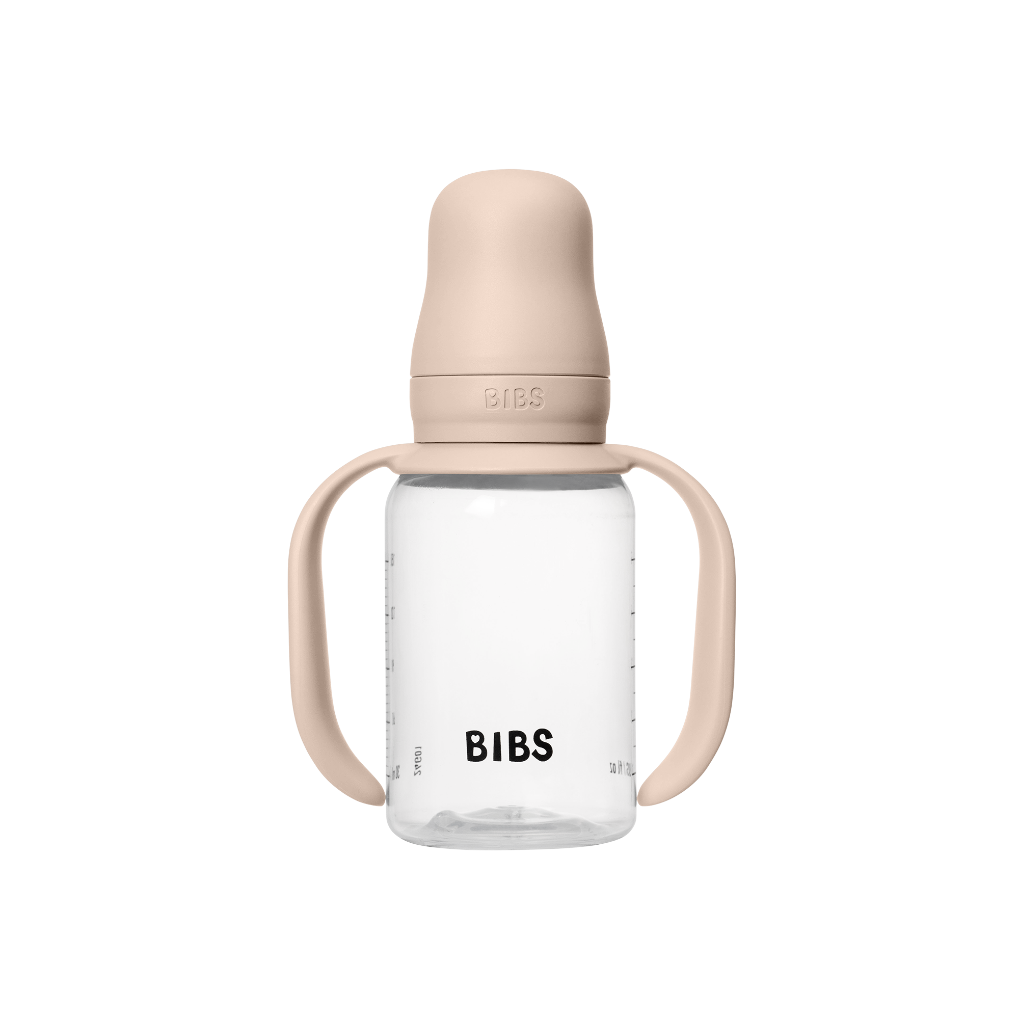 BIBS Baby Sippy Bottle Spout Silicone 1 pack 150ml Blush