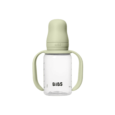 BIBS Baby Sippy Bottle Spout Silicone 1 pack 150ml Sage