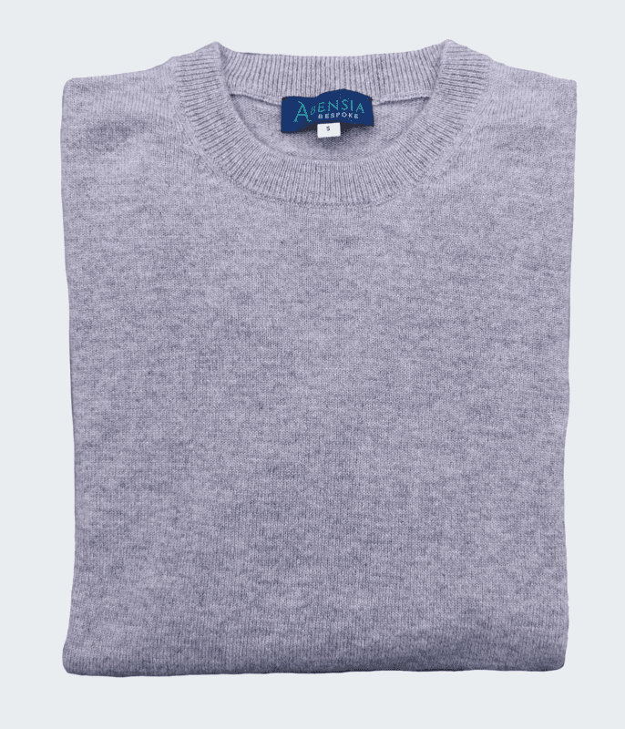 Col rond - Homme - S - Gris clair