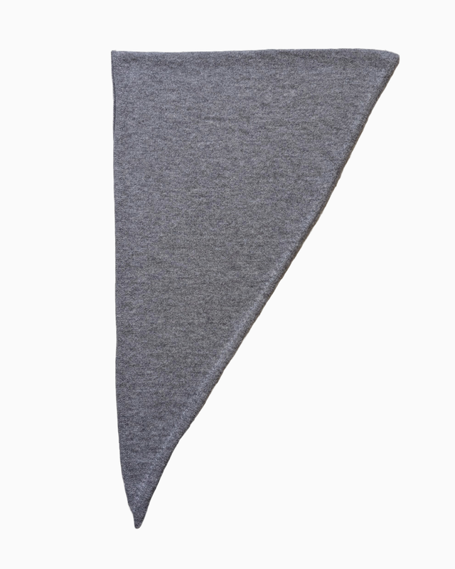 Triangle Cachemire - gris clair