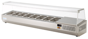 VITRINA REFRIGERADA DE CUBETAS (EIV-180 HC 8 230V 1N 50Hz)