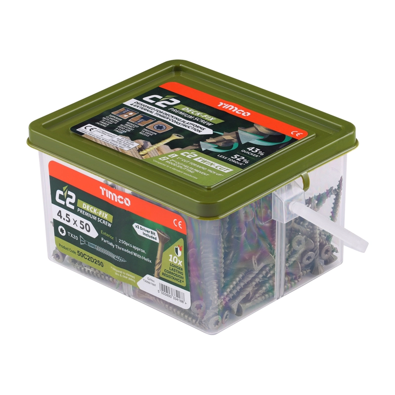 C2 Deck Fix Premium Decking Screws