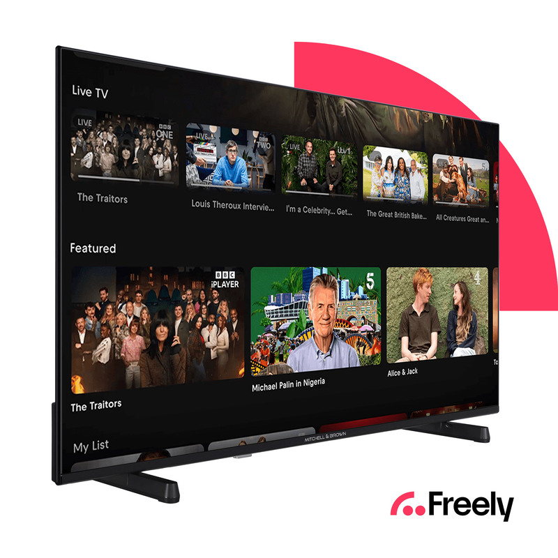Mitchell & Brown 50" Freely, TIVO Smart 4K UHD LED TV