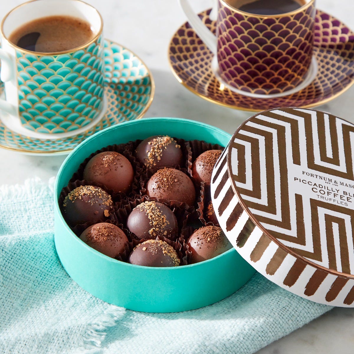 Chocolate Coffee Truffle Drum, 130g
