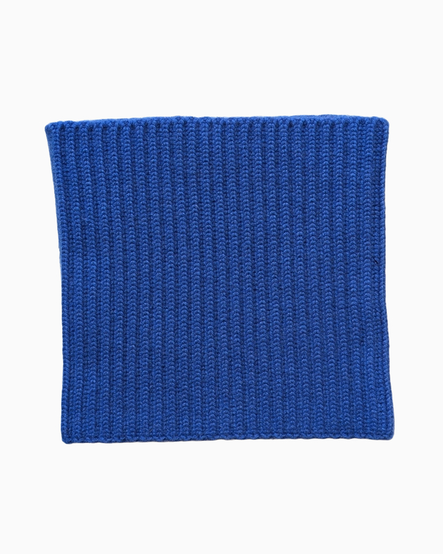 Tour de cou Cachemire - bleu roi