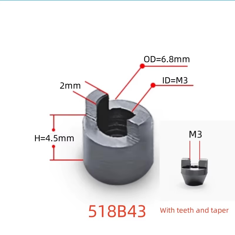 Dog Drive (M3-7mm-Stainless)