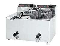 Frep-10+10T (Trifasica) Freidora Electrica Sobremesa Con Grifo (7,5 +7,5Kw)(31Fr020204)