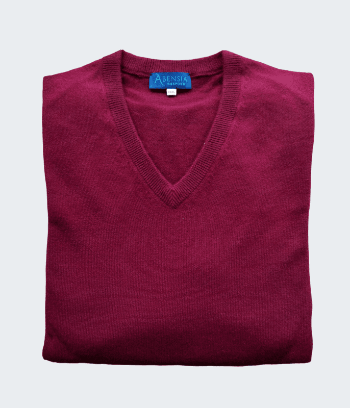 Col V - Homme - XXXL - Bordeaux