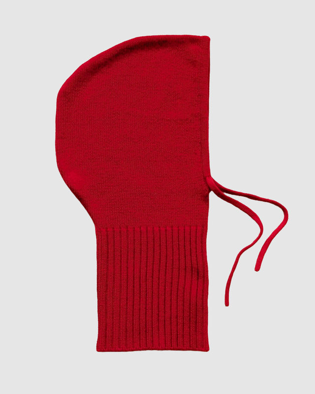 Cagoule Cachemire - rouge