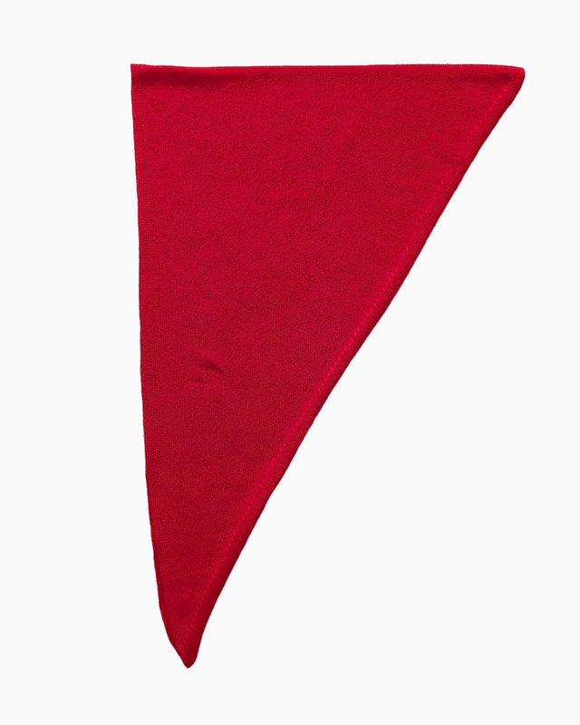 Triangle Cachemire - rouge