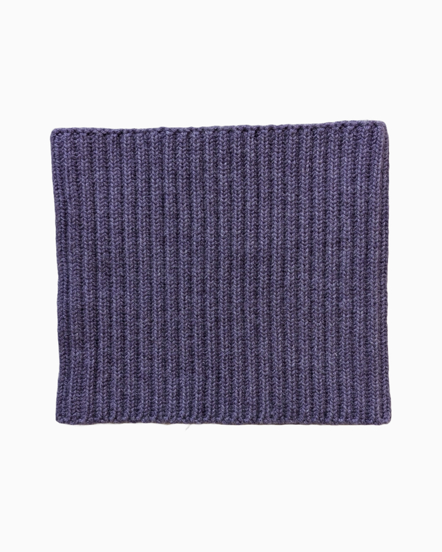 Tour de cou Cachemire - violine chiné