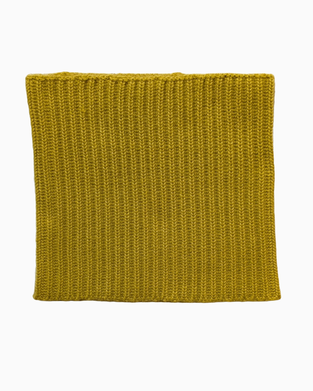 Tour de cou Cachemire - vert doré