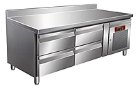 Mesa snack refrigerada con cajones alto 650 Savemah BMNS-1500/65