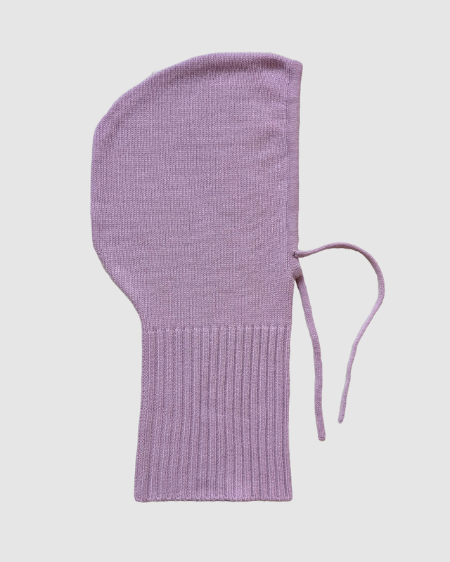 Cagoule Cachemire - lilas