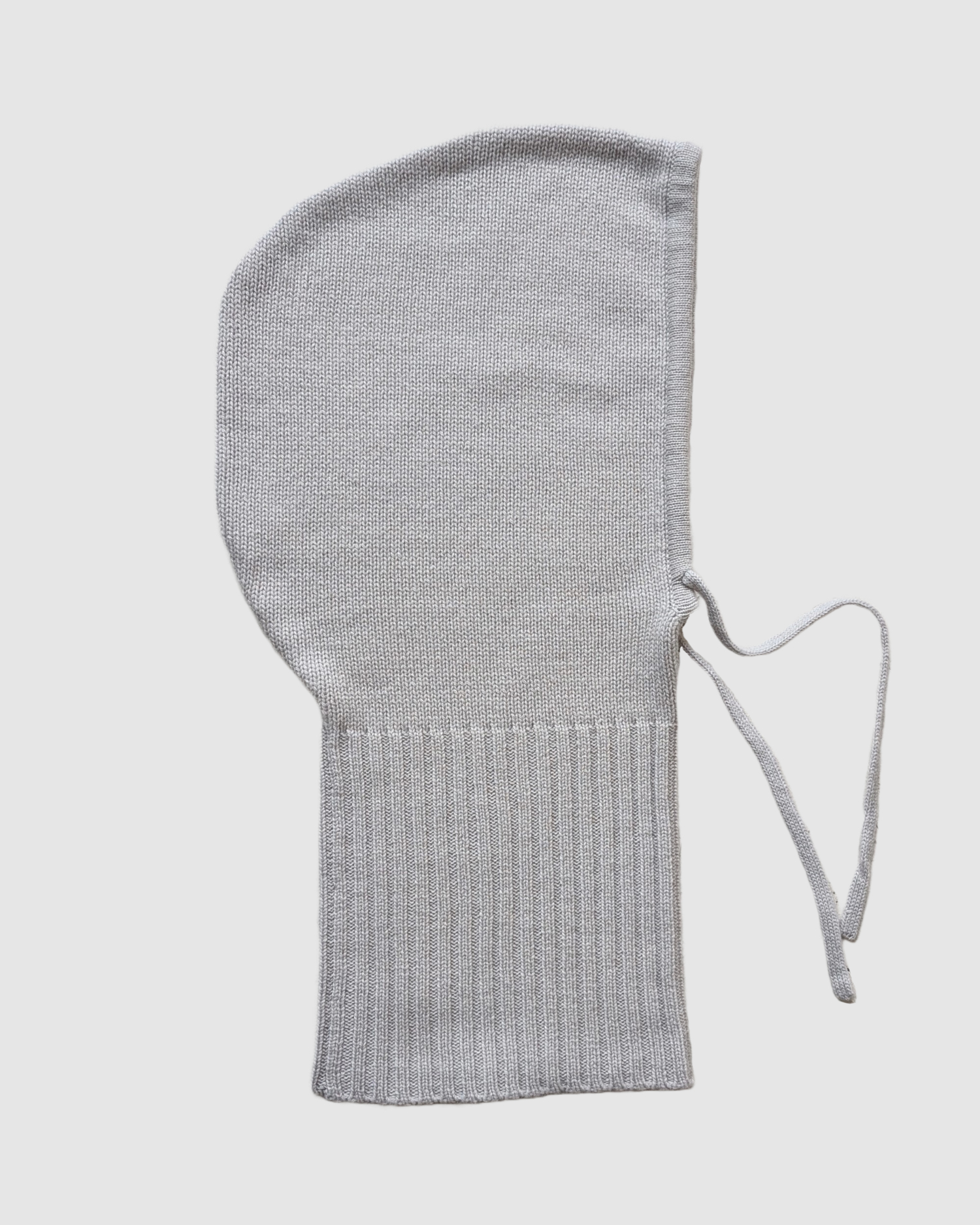 Cagoule Cachemire - gris perle