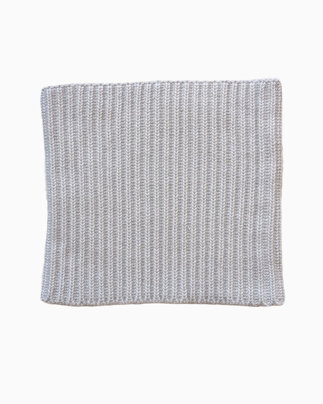 Tour de cou Cachemire - gris perle