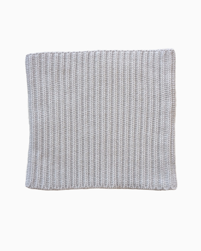 Tour de cou Cachemire - gris perle