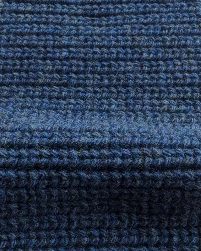 Cardigan col châle - Denim
