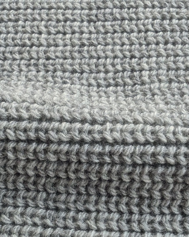 Cardigan col châle - Gris clair
