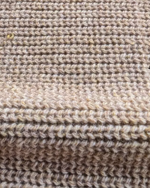 Cardigan col châle - Beige