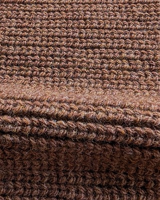 Cardigan col châle - Fauve