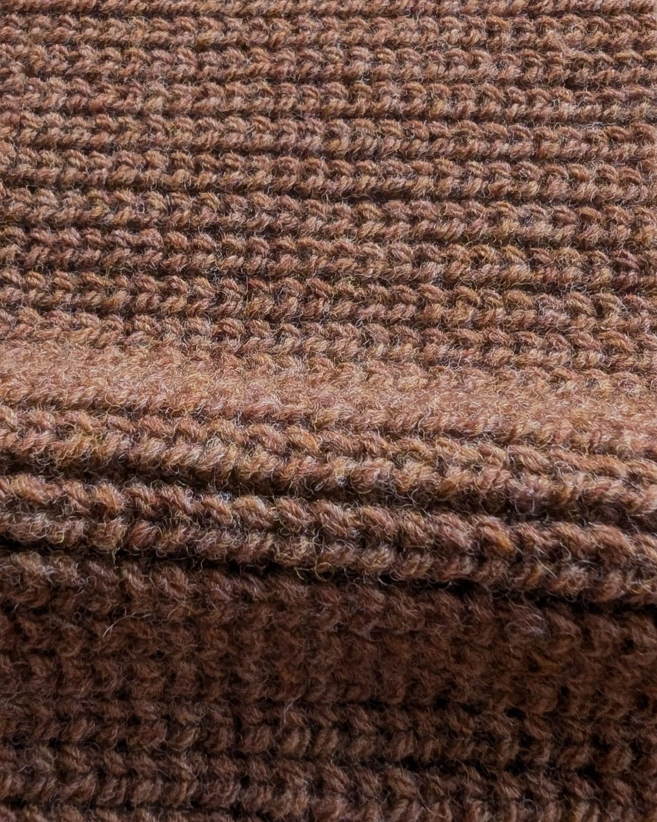 Cardigan col châle - Fauve