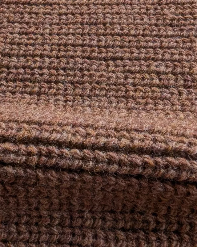 Cardigan col châle - Fauve