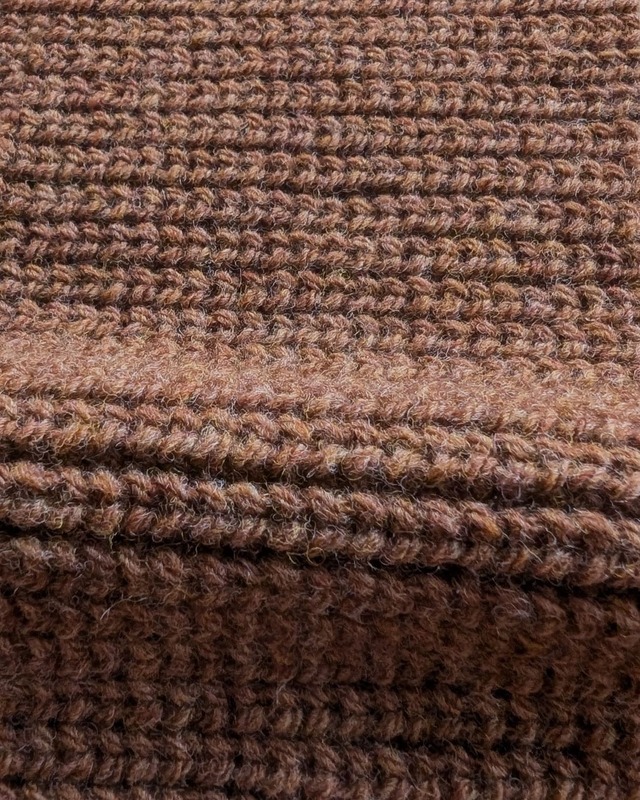 Cardigan col châle - Fauve