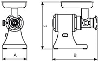 Picadora Carne Pa-22-T