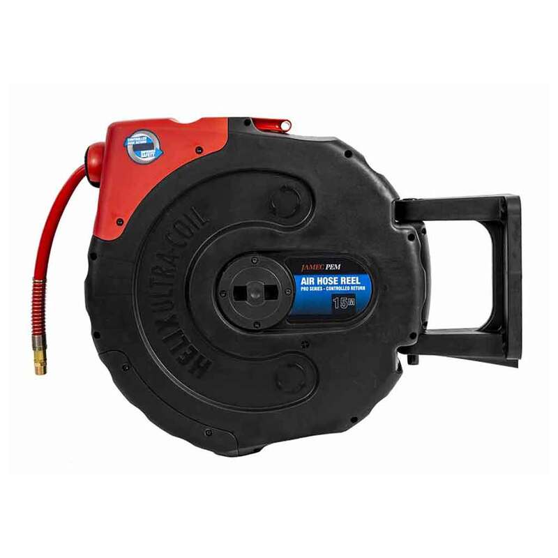 Jamec Pem 1/2" Hose Reel 15m – Helix Pro Series 58.5056OS