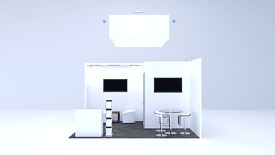 Messestand Philadelphia 5x4m | Messebauer Berlin