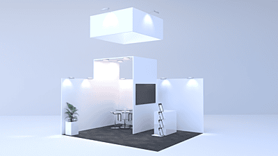 Messestand Glasgow 5x4m | Messebauer Berlin