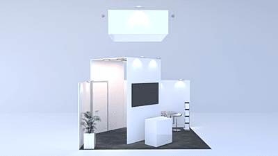 Messestand Glasgow 5x4m | Messebauer Berlin