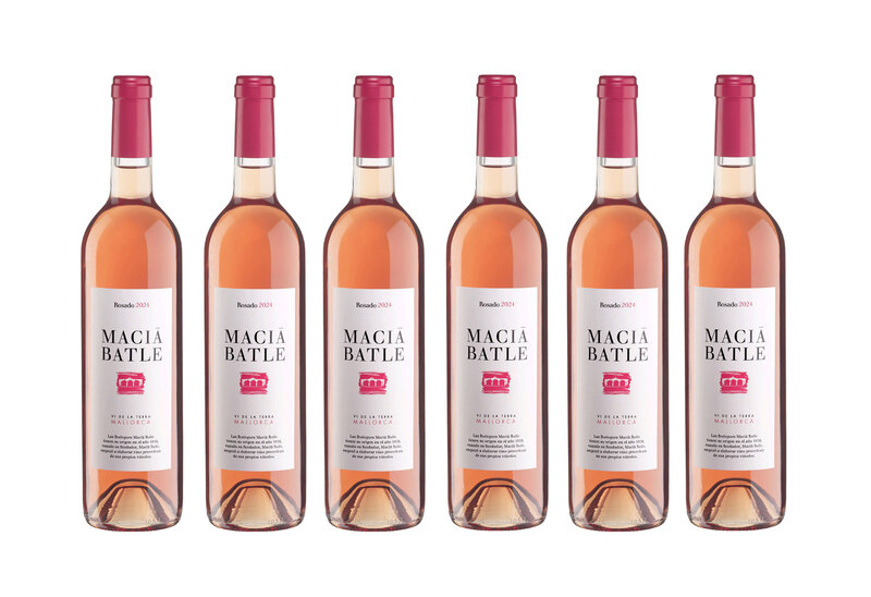 Caja 6 botellas 75 cl. ROSAT 2024 Bodegas Macià Batle Caja 6 botellas 75 cl. ROSAT 2024 Bodegas Macià Batle
