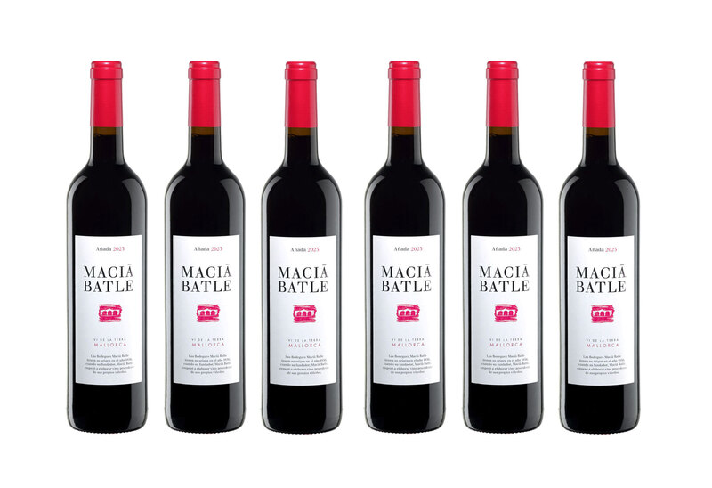 Caja 6 botellas 75 cl. TINTO 2024 Bodega Macià Batle Caja 6 botellas 75 cl. TINTO 2024 Bodega Macià Batle