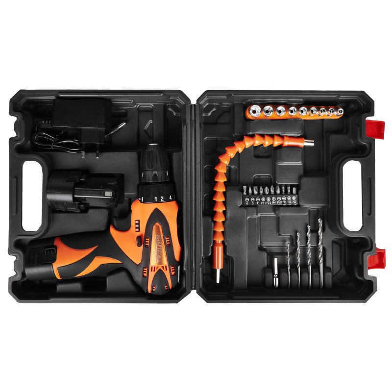 Cordless screwdriver with accessories 30NM 1.5Ah LED KD3085 Cordless screwdriver with accessories 30NM 1.5Ah LED KD3085